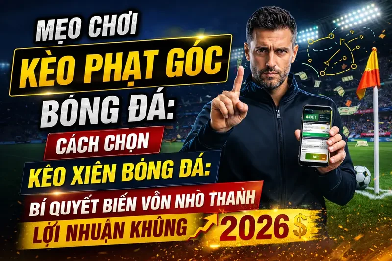 Cách Chọn Kèo Xiên Bóng Đã: Bí Quyết Biến Vốn Nhỏ Thành Lợi Nhuận Khủng 2026