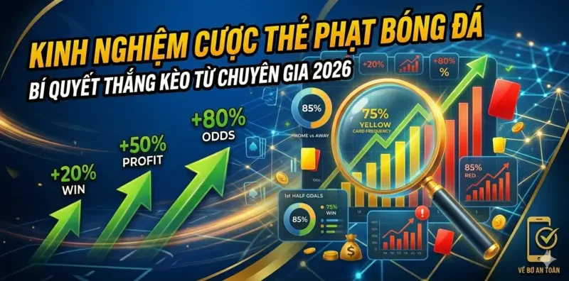 Kinh Nghiệm Cược Thẻ Phạt Bóng Đá: Bí Quyết Thắng Kèo Từ Chuyên Gia 2026
