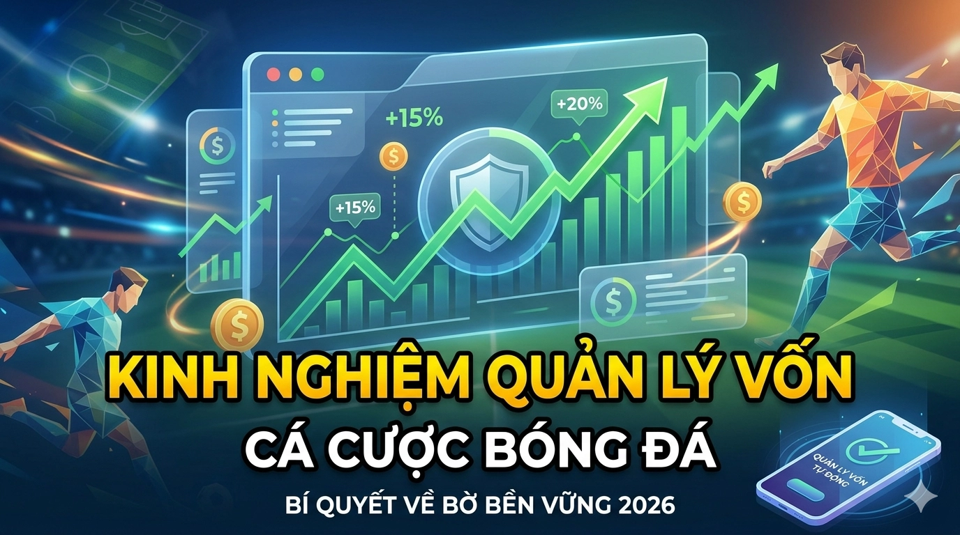 Kinh Nghiệm Quản Lý Vốn Cá Cược Bóng Đá: Bí Quyết Về Bờ Bền Vững 2026