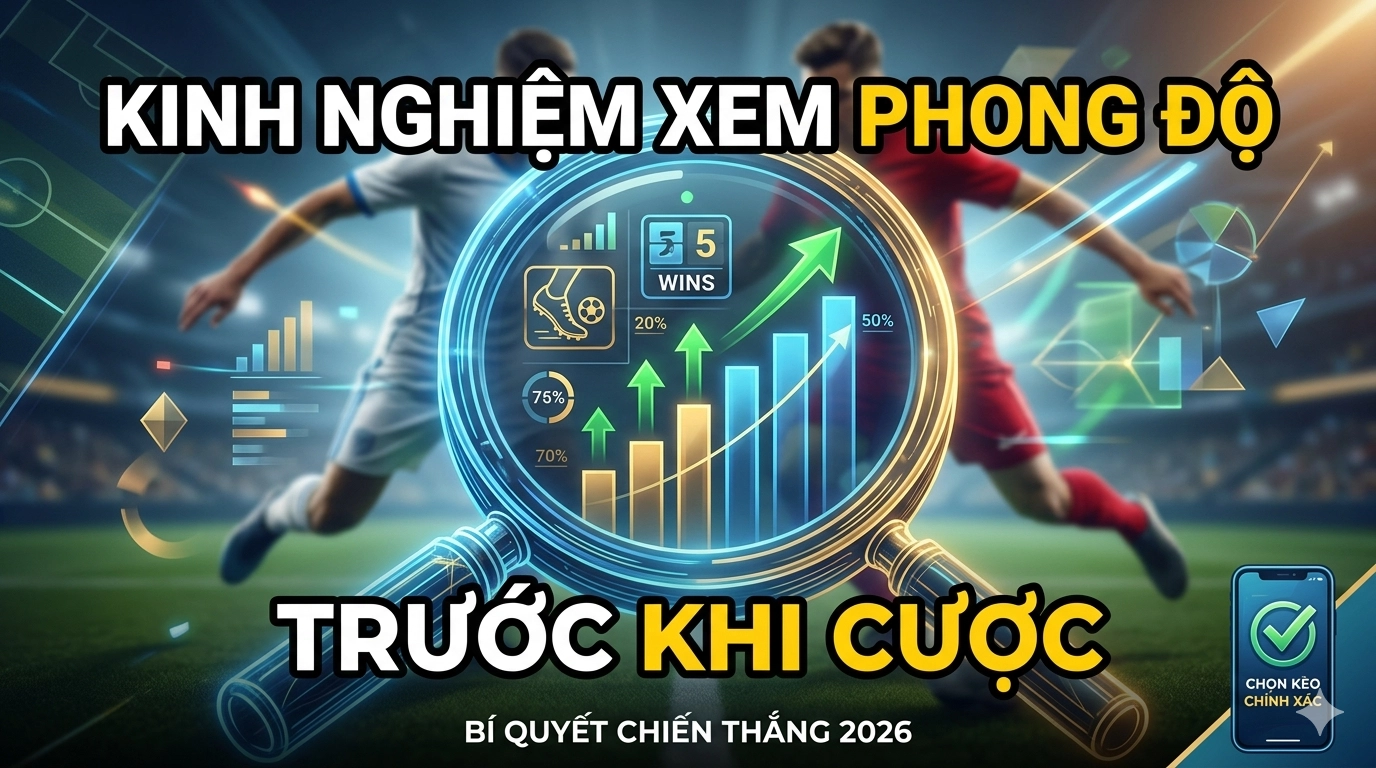 Kinh Nghiệm Xem Phong Độ Đội Bóng Trước Khi Cược: Bí Quyết Chiến Thắng 2026