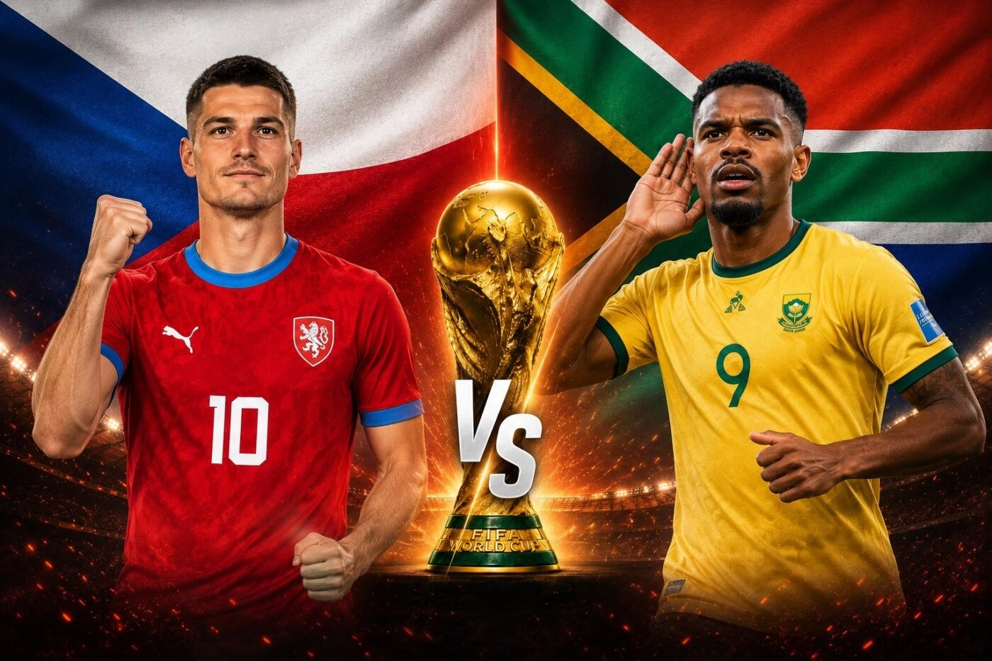 Soi kèo CH Czech vs Nam Phi